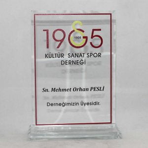 Kristal Plaket